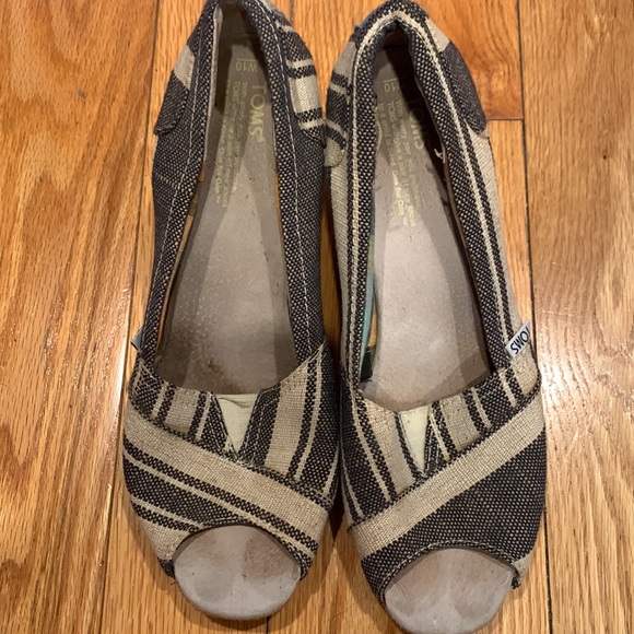 TOMS Espadrille wedge sandals - Picture 2 of 7